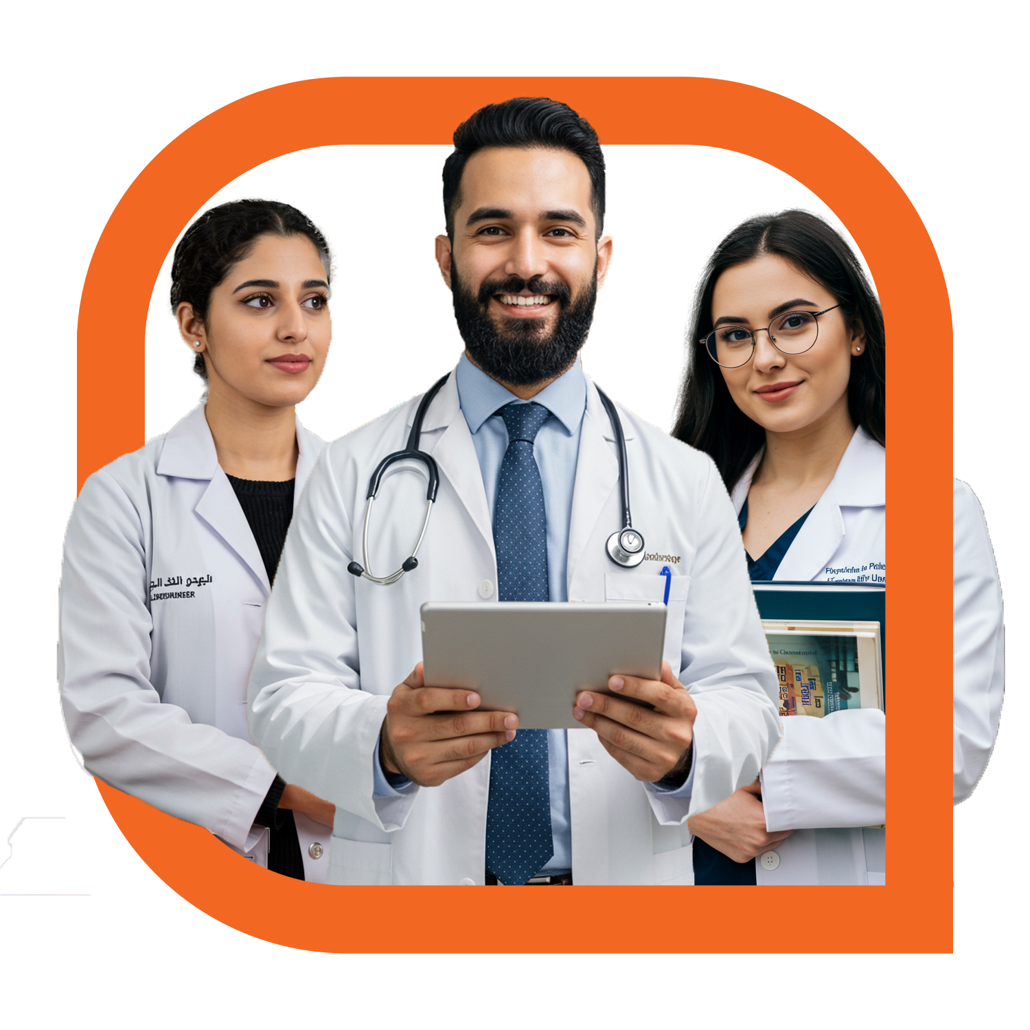 Medical Professionals using Technology